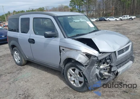 2004 Honda Element Ex из США, поврежденный, VIN 5J6YH17624L001225